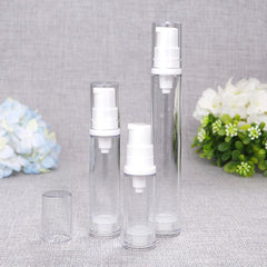 3PCS Airless Pump Bottles Lotion Dispenser Bottle Travel Cream Pump Bottles