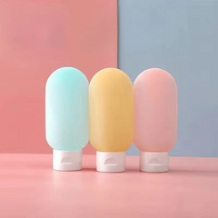 Leak Proof Silicone Travel Bottles Set for Toiletries On The Go