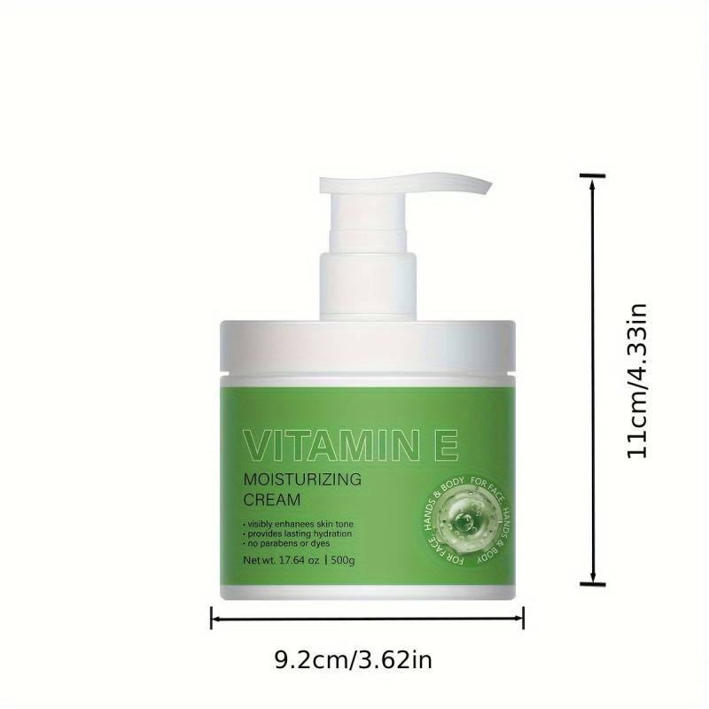 Vitamin E Cream Moisturizer For Face Body Hands Feet All Skin Type