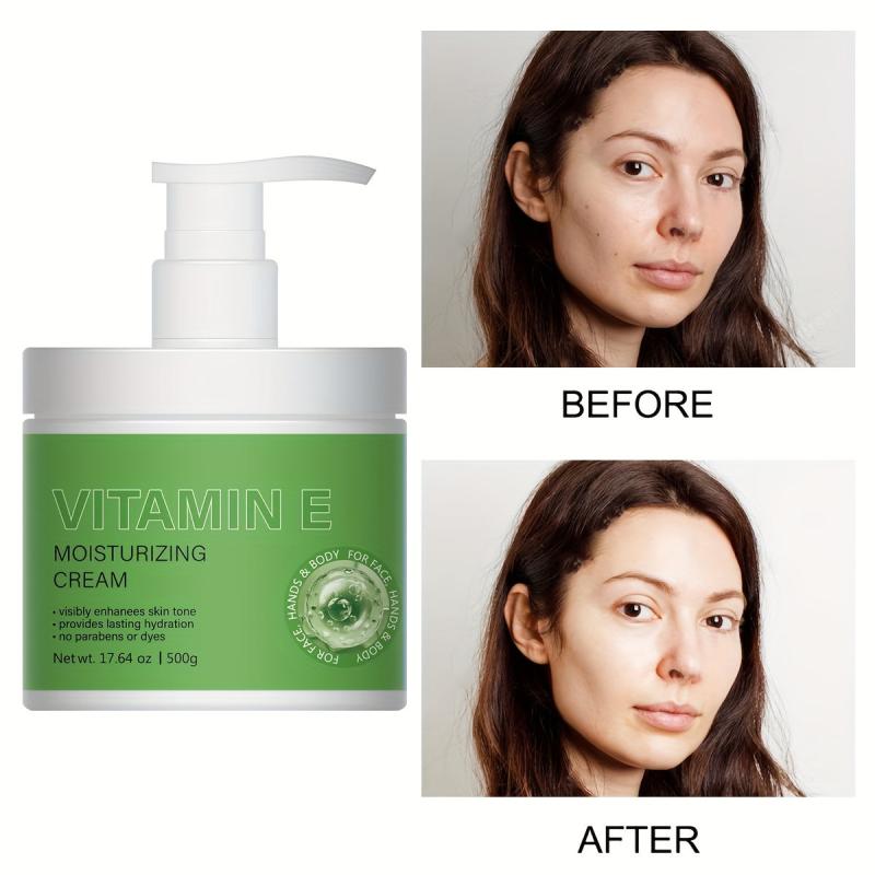 Vitamin E Cream Moisturizer For Face Body Hands Feet All Skin Type