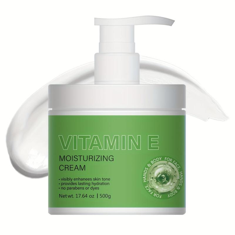Vitamin E Cream Moisturizer For Face Body Hands Feet All Skin Type