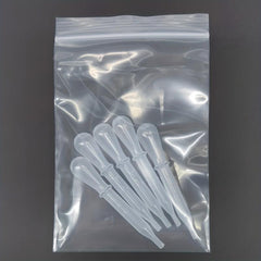5pcs 1.5ml Disposable Plastic Transfer Pipettes Eye Dropper