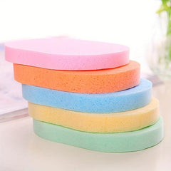 3pcs Thickened Facial Cleansing Sponge Seaweed Cleansing Puff