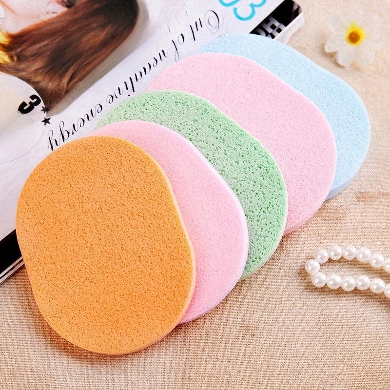3pcs Thickened Facial Cleansing Sponge Seaweed Cleansing Puff