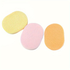 3pcs Thickened Facial Cleansing Sponge Seaweed Cleansing Puff