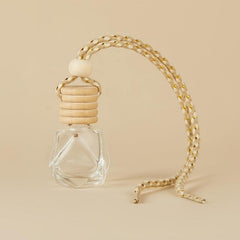 Car Air Freshener Diffuser Clear Glass Empty Refillable Vials 8ml