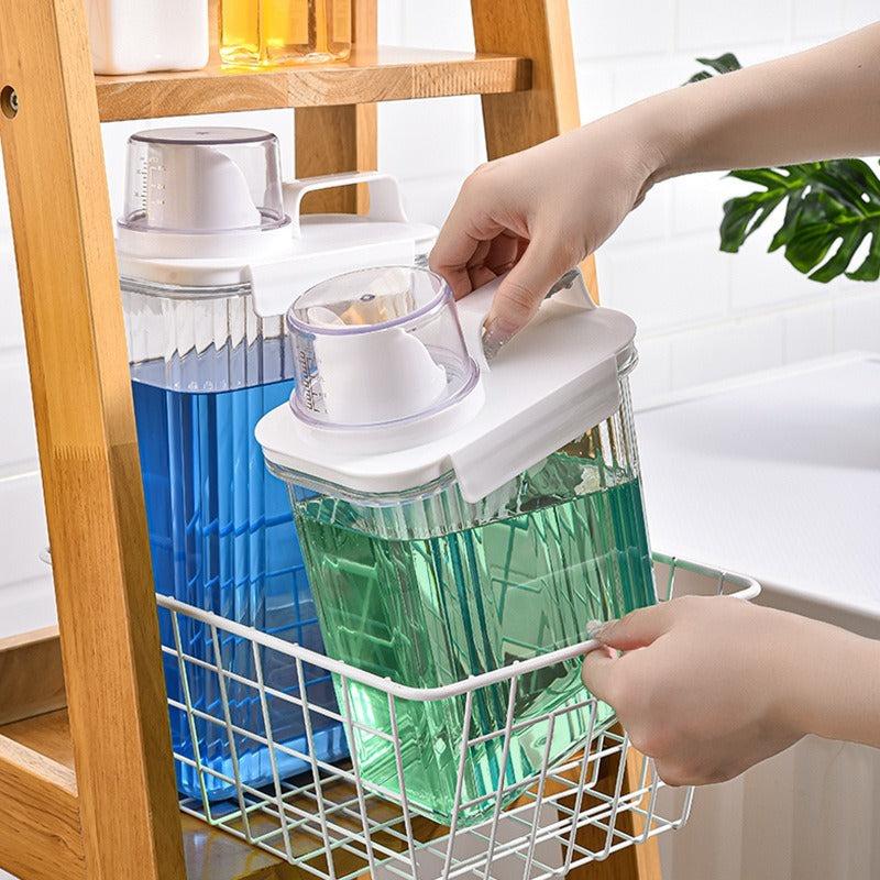 Large Capacity Laundry Detergent Dispenser Bottle with Cap