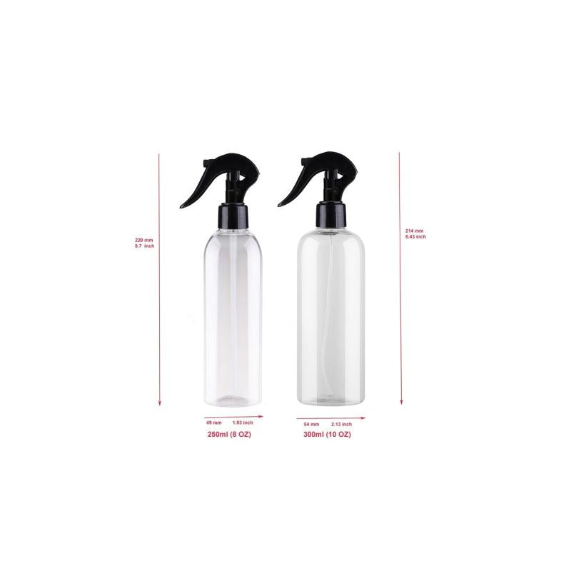 2 Pack Clear Spray Bottle For Hair Plant Mister Spray Bottle