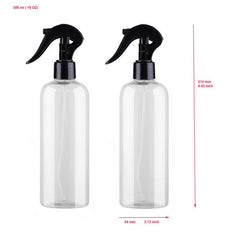 2 Pack Clear Spray Bottle For Hair Plant Mister Spray Bottle
