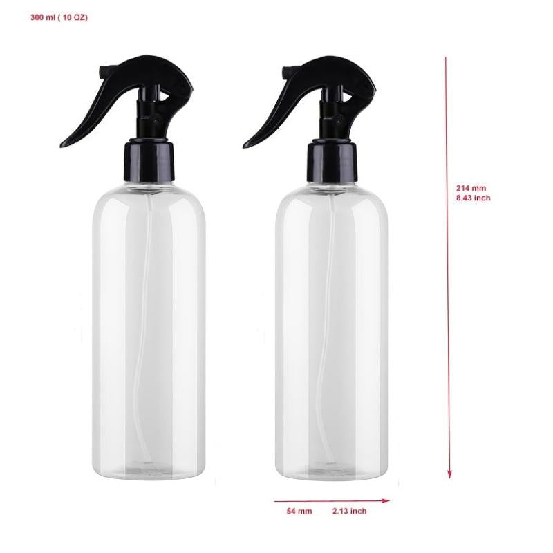 2 Pack Clear Spray Bottle For Hair Plant Mister Spray Bottle