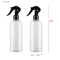 2 Pack Clear Spray Bottle For Hair Plant Mister Spray Bottle