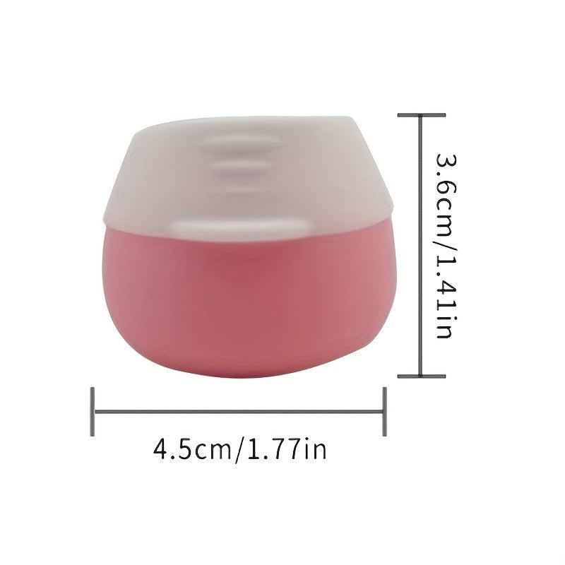 25ML Travel BPA Silicone Cream Jars Portable Dispenser Cream Bottles