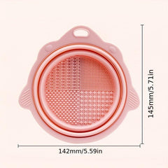 Silicone Makeup Brush Cleaner & Bowl Set