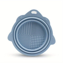 Silicone Makeup Brush Cleaner & Bowl Set