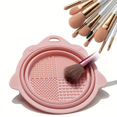 Silicone Makeup Brush Cleaner & Bowl Set