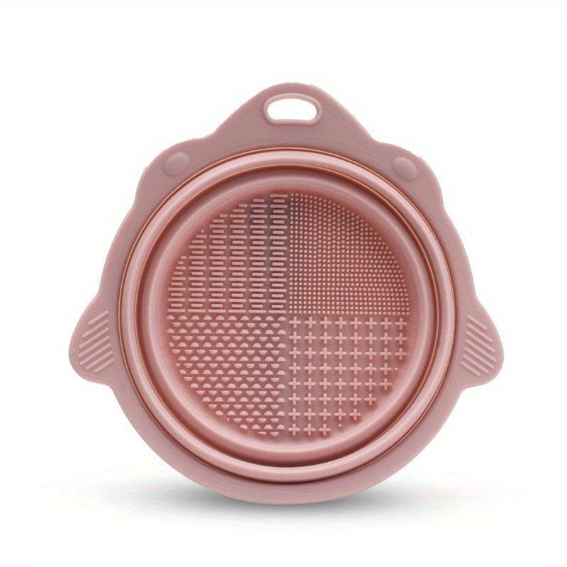 Silicone Makeup Brush Cleaner & Bowl Set