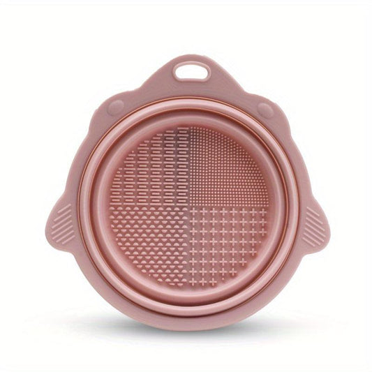 Silicone Makeup Brush Cleaner & Bowl Set