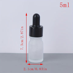 Empty Essential Glass Bottle Eye Dropper Mini Sample Trial 5-30ml