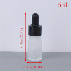 Empty Essential Glass Bottle Eye Dropper Mini Sample Trial 5-30ml