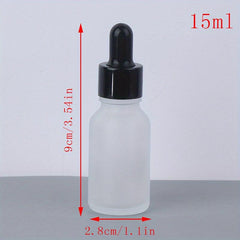 Empty Essential Glass Bottle Eye Dropper Mini Sample Trial 5-30ml