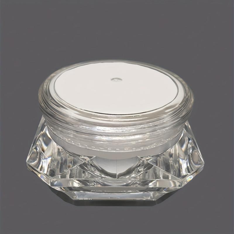 1pc Leak Proof Acrylic Jars With Lids for Travel Makeup Oils 10g