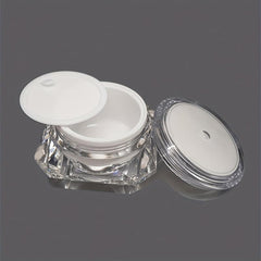 1pc Leak Proof Acrylic Jars With Lids for Travel Makeup Oils 10g