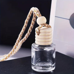 6ml Car Air Freshener Perfume Bottle Clear Empty Hanging Car Diffuser Bottle