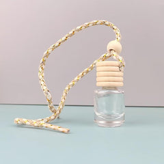 6ml Car Air Freshener Perfume Bottle Clear Empty Hanging Car Diffuser Bottle