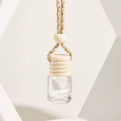 6ml Car Air Freshener Perfume Bottle Clear Empty Hanging Car Diffuser Bottle