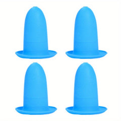 4Pcs Leak-proof Silicone Bottle Covers for Travel Toiletries