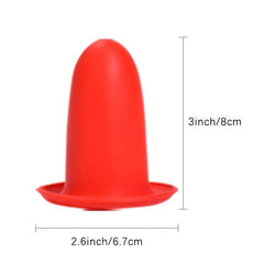 4Pcs Leak-proof Silicone Bottle Covers for Travel Toiletries