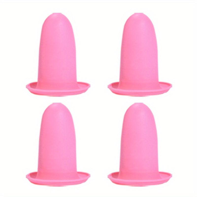 4Pcs Leak-proof Silicone Bottle Covers for Travel Toiletries
