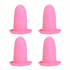 4Pcs Leak-proof Silicone Bottle Covers for Travel Toiletries