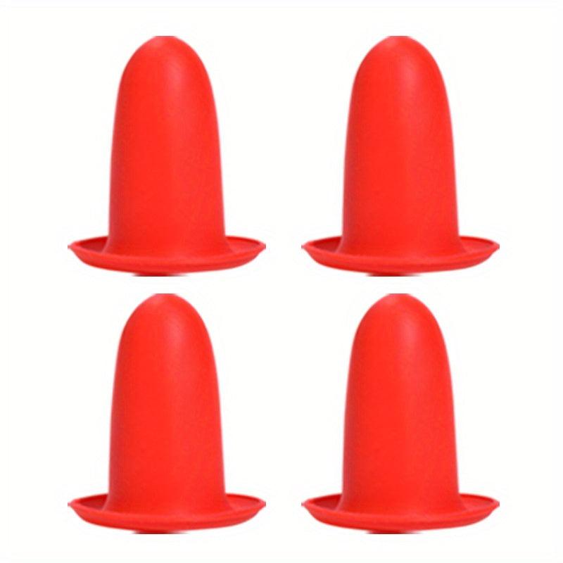 4Pcs Leak-proof Silicone Bottle Covers for Travel Toiletries