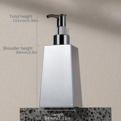 2pcs Plastic Silver Soap Dispenser Rust Proof Pump 2pack 7 Oz