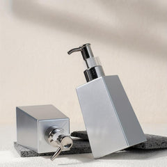 2pcs Plastic Silver Soap Dispenser Rust Proof Pump 2pack 7 Oz