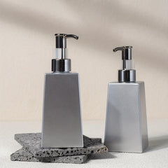2pcs Plastic Silver Soap Dispenser Rust Proof Pump 2pack 7 Oz