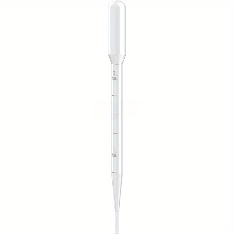 3ml Disposable Plastic Transfer Pipettes 15pc 20pc 100pc Calibrated Dropper