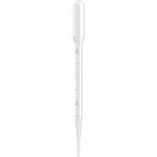 3ml Disposable Plastic Transfer Pipettes 15pc 20pc 100pc Calibrated Dropper