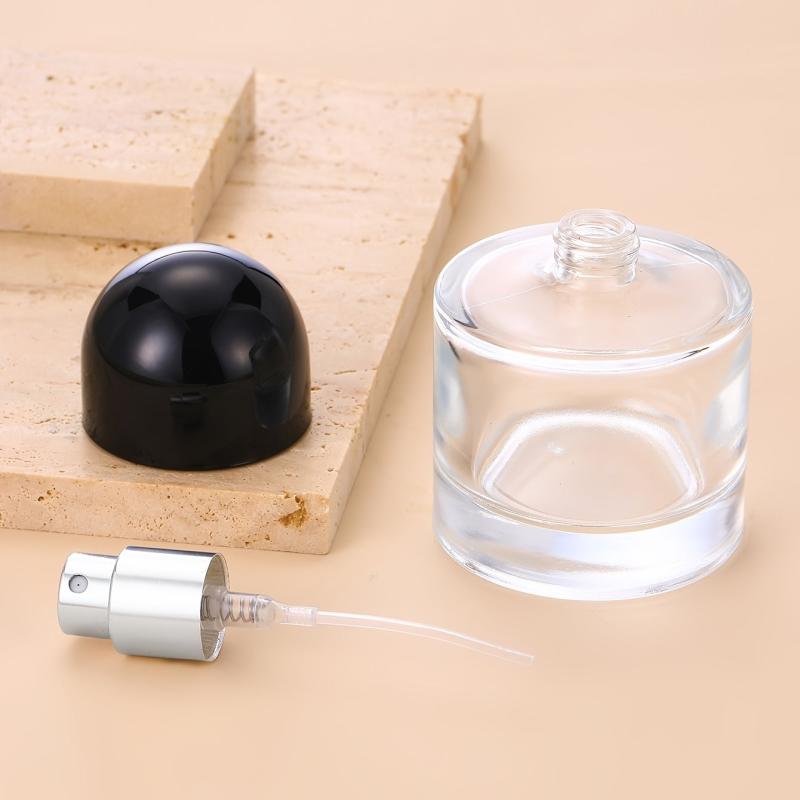 30ml Portable Glass Perfume Bottle Large Capacity Travel Cosmetics
