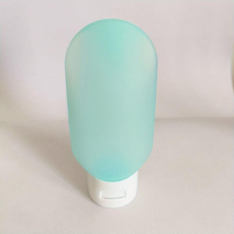 60ml Refillable Squeeze Travel Tubes Leak-Proof Toiletries Containers
