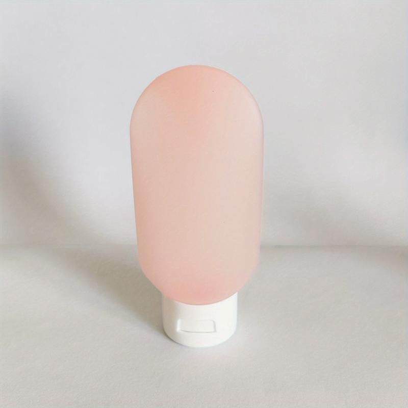 60ml Refillable Squeeze Travel Tubes Leak-Proof Toiletries Containers