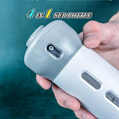 4-in-1 Travel Bottle Dispenser for Toiletries and Skincare