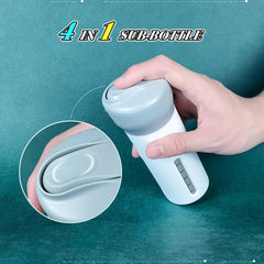 4-in-1 Travel Bottle Dispenser for Toiletries and Skincare