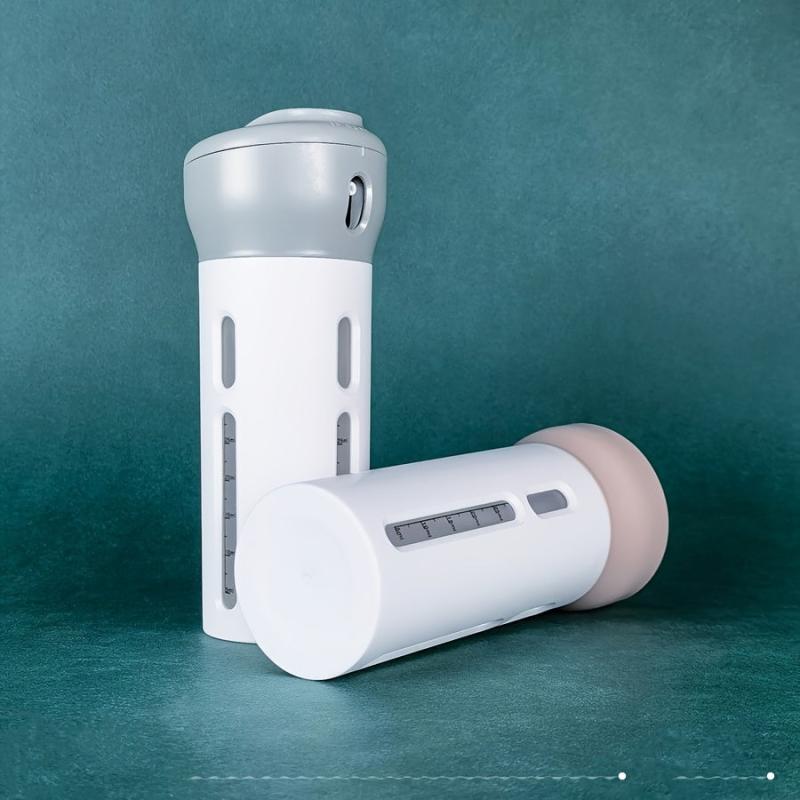4-in-1 Travel Bottle Dispenser for Toiletries and Skincare