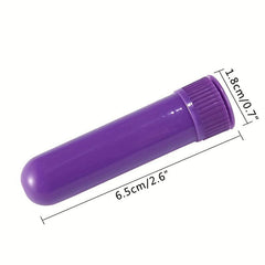 Eco-Friendly Aromatherapy Nasal Diffuser with Wicks