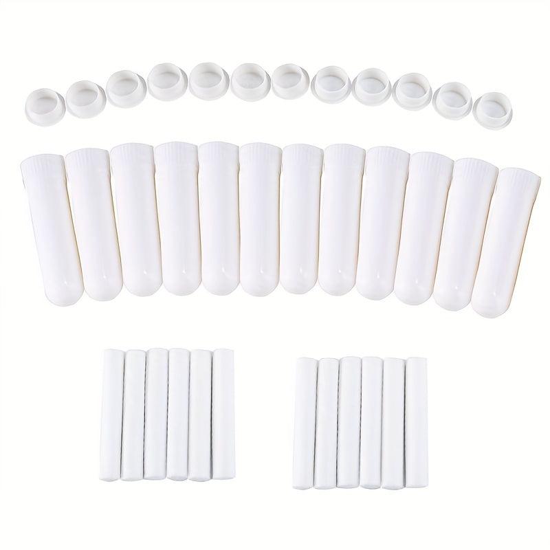 Eco-Friendly Aromatherapy Nasal Diffuser with Wicks