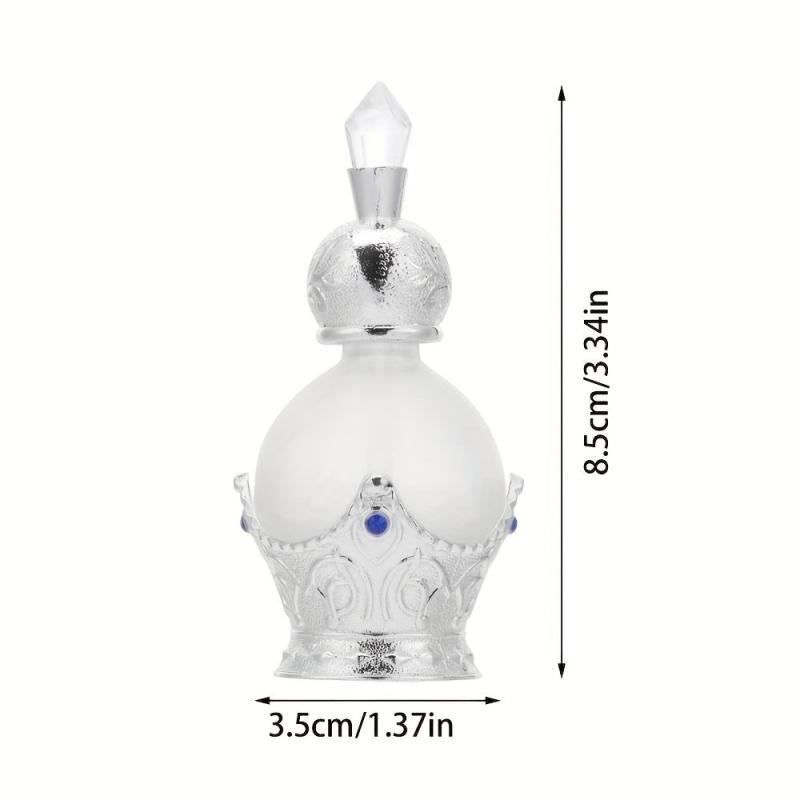 Refillable Crystal Perfume Bottle 15ml Essential Dropper for Home Travel