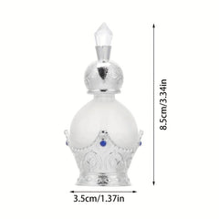 Refillable Crystal Perfume Bottle 15ml Essential Dropper for Home Travel