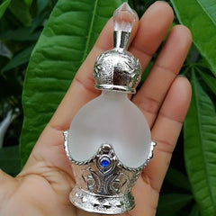 Refillable Crystal Perfume Bottle 15ml Essential Dropper for Home Travel